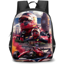 F1 Formula One Carlos Sainz Backpack StudentPack - Carlos Sainz British GP Winner Poster