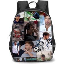 F1 Formula One Pierre Gasly Backpack StudentPack - Stickers Collage Art