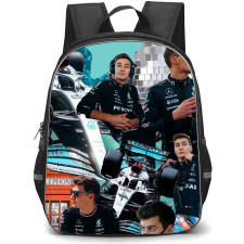F1 Formula One George Russell Backpack StudentPack - George Russell Portrait Collage