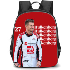 F1 Formula One Nico Hulkenberg Backpack StudentPack - Aesthetic Side Portrait