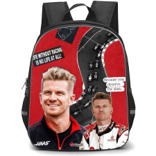 F1 Formula One Nico Hulkenberg Backpack StudentPack - Quotes Collage Poster