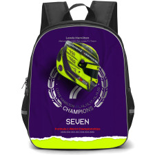 F1 Formula One Lewis Hamilton Backpack StudentPack - Lewis Hamilton 7 Times Formula One Champion Poster