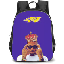 F1 Formula One Lewis Hamilton Backpack StudentPack - Lewis Hamilton Double Head Tap Portrait