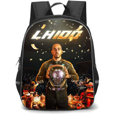 F1 Formula One Lewis Hamilton Backpack StudentPack - Lewis Hamilton Holding Helmet Poster