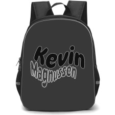 F1 Formula One Kevin Magnussen Backpack StudentPack - Name Sticker Art