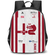 F1 Formula One Kimi Raikkonen Backpack StudentPack - Kimi Raikkonen Alfa Romeo Racing Poster
