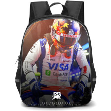 F1 Formula One Yuki Tsunoda Backpack StudentPack - Race Fit Poster