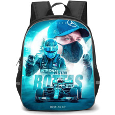 F1 Formula One Valtteri Bottas Backpack StudentPack - Valtteri Bottas Russian GP Winner Poster