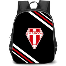 AD MARCO 09 Backpack School Bag StudentPack - Large Logo With Stripe