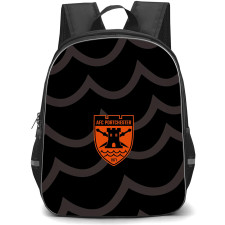 AFC Portchester Football Club Backpack School Bag StudentPack - AFC Portchester Football Club Logo with Wave Black Effect