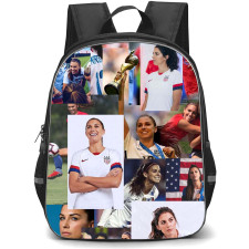 Alex Morgan Backpack StudentPack - Alex Morgan United States Women's National Football Portrait Collage