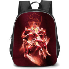 A.S. Roma Backpack StudentPack - A.S. Roma Club Poster Graphic Art