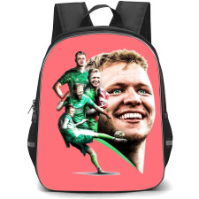 Aaron Ramsdale Backpack StudentPack - Aaron Ramsdale Arsenal F.C. Smiling Portrait On Pink Background