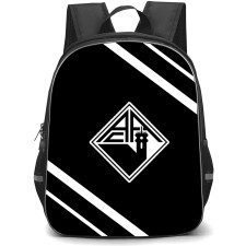 Academica De Coimbra Backpack School Bag StudentPack - Large Logo With Stripe
