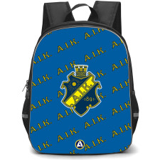 AIK Fotboll Backpack StudentPack - AIK Football Club Medley Monogram Wordmark
