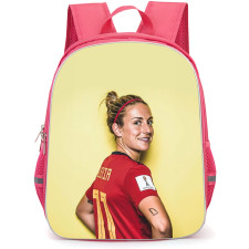 Alexia Putellas Backpack StudentPack - Alexia Putellas 11 Spain Women's National Football Standing Back Portrait