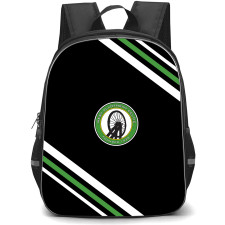 West Allotment Celtic Football Club Backpack School Bag StudentPack - West Allotment Celtic Football Club Large Logo With Stripe