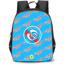 RC Strasbourg Alsace Football Club Backpack StudentPack - Alsace Football Club Medley Monogram Wordmark