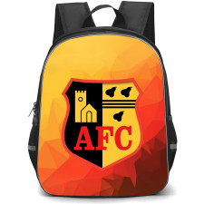 Alvechurch Backpack School Bag StudentPack - Logo In Yellow Orange Gradient Background Football Club