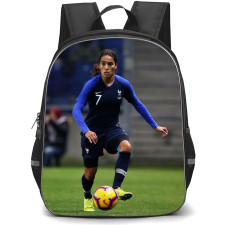 Amel Majri Backpack StudentPack - Amel Majri France Women's National Football Dribbling Poster