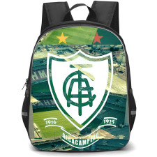 America Futebol Clube Backpack School Bag StudentPack - America Futebol Clube Football Stadium with Logo Green Effect