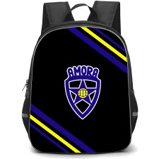 Amora FC Backpack School Bag StudentPack - Large Logo With Stripe