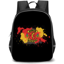 Annan Athletic Backpack School Bag StudentPack - Logo Paint Splash Sticker Football Club
