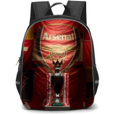 Arsenal Premier League Champion Backpack School Bag StudentPack - Arsenal Premier League Champion Arsenal Trophy Room Poster