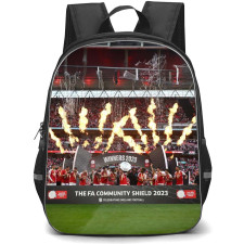 Arsenal F.C. Backpack StudentPack - Arsenal F.C. Winner 2023 FA Community Shield Poster