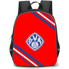 Aschaffenburg Football Club Backpack School Bag StudentPack - Large Logo With Stripe