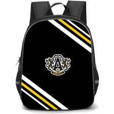 Ashington Association Football Club Backpack School Bag StudentPack - Ashington Association Football Club Large Logo With Stripe