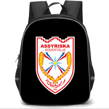 Assyriska FF Backpack School Bag StudentPack - Assyriska FF Large Logo Football Club