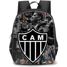 Clube Atletico Mineiro Backpack School Bag StudentPack - Clube Atletico Mineiro Stadium with Logo Champion Collage