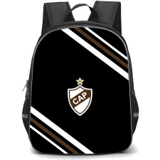 Club Atletico Platense Backpack School Bag StudentPack - Club Atletico Platense Large Logo With Stripe