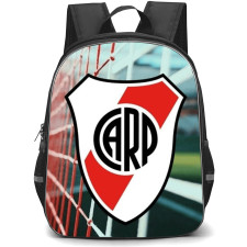 Club Atletico River Plate Backpack School Bag StudentPack - Club Atletico River Plate Football Goal Net with Logo