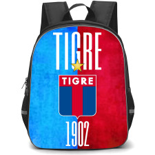Club Atletico Tigre Backpack School Bag StudentPack - Club Atletico Tigre 1902 with Logo Dual Tone Background
