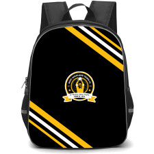 West Auckland Town Football Club Backpack School Bag StudentPack - West Auckland Town Football Club Large Logo With Stripe