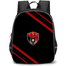 Avenir Sportif de Gabes Backpack School Bag StudentPack - Avenir Sportif de Gabes Large Logo With Stripe