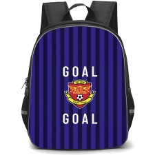 Avro Football Club Backpack School Bag StudentPack - Avro Football Club with Logo Vertical Stripe Blue Effect