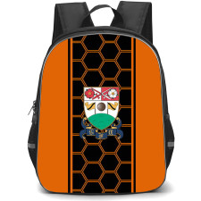 EFL League Two Barnet Backpack School Bag StudentPack - Hexagon Pattern Large Logo Sticker