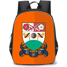 EFL League Two Barnet Backpack School Bag StudentPack - Large Logo Orange Background