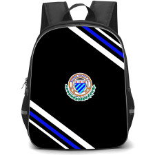 Barton Rovers Football Club Backpack School Bag StudentPack - Barton Rovers Football Club Large Logo With Stripe