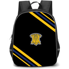Basingstoke Town Football Club Backpack School Bag StudentPack - Basingstoke Town Football Club Large Logo With Stripe