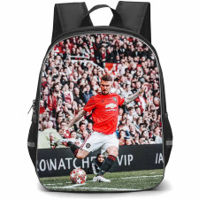 David Beckham Backpack StudentPack - David Beckham Manchester United Performing Corner Kick