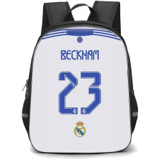 David Beckham Backpack StudentPack - David Beckham Real Madrid CF No. 23 Jersey