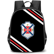 CF Os Belenenses Backpack School Bag StudentPack - Large Logo With Stripe