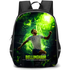 Jude Bellingham Backpack StudentPack - Jude Bellingham England National Football Jumping Illustration