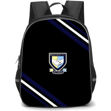 Berkhamsted Football Club Backpack School Bag StudentPack - Berkhamsted Football Club Large Logo With Stripe