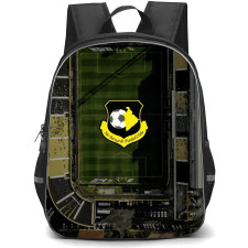Sao Bernardo Futebol Clube Backpack School Bag StudentPack - Sao Bernardo Futebol Clube Stadium with Yellow Logo
