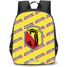 Jagiellonia Bialystok Backpack StudentPack - Bialystok Football Club Medley Monogram Wordmark